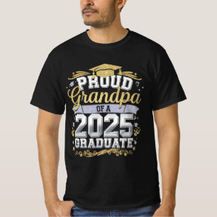 Trote opa van een afgestudeerde in 2025 afstudeerf t-shirt