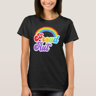 Trote Tante Regenboog Lgbt Tante Lgbt Gay Pride Ma T-shirt