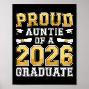 Trote Tante Van Een 2026 Afgestudeerde T-Shirt Cl Poster