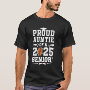 Trote Tante Van Een Afgestudeerde Senior Basketbal T-shirt