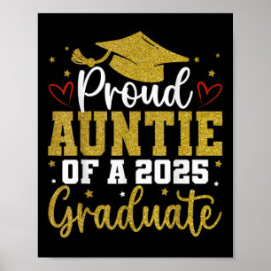 Trote Tante Van Een Afgestudeerde Senior Van De Kl Poster
