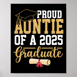 Trote Tante Van Een Afgestudeerde Van 2025 Senior Poster