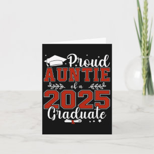 Trote Tante Van Een Cl Van 2025 Afgestudeerde Voor Kaart