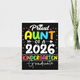 Trote tante van een klas van 2026 kleuterschool af kaart