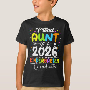 Trote tante van een klas van 2026 kleuterschool af t-shirt