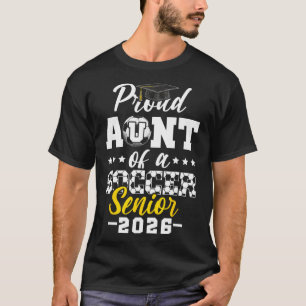 Trote Tante Van Een Voetbal Senior 2026 Afstudeerc T-shirt