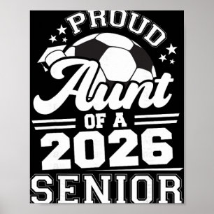 Trote tante van eindexamenstudent voetbal 2026 poster