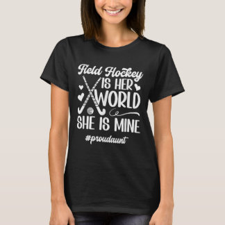 Trote tante veldhockey tante van een veldhockey Pl T-shirt