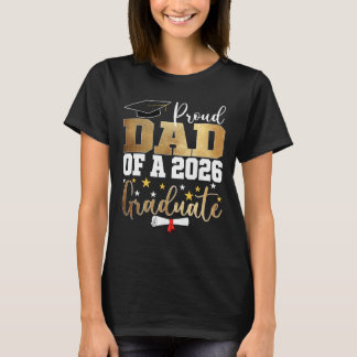 Trote vader van een afgestudeerde in 2026 Vader Af T-shirt