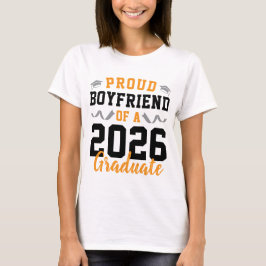 Trote verloofde van een 2026 afstudeerfeest aangep t-shirt