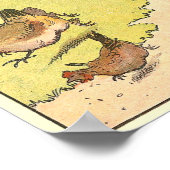 Trotpaard Dierenalfabet Poster (Hoek)