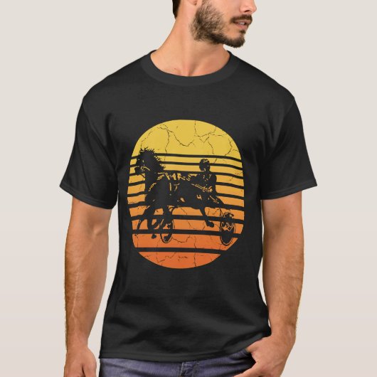 Trotpaarden vriend t-shirt (Voorkant)