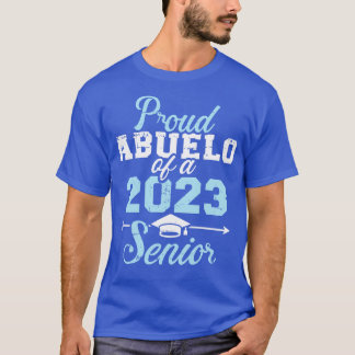 Trots abuelo van een 2023 senior afstuderen klasse t-shirt