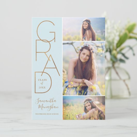 Trots Afstudeerder | Aankondiging Afstuderen | Bla (Staand voorkant)