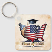 Trots Afstuderen 2025 Sleutelhanger (Voorkant)