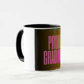 Trots Afstuderen elegant script Mok (Voorkant links)