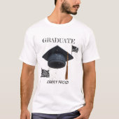 🎓 Trots Afstuderen - Familieviering T-shirt (Voorkant)