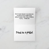 trots als groenten in het zuur kaart (Binnen)