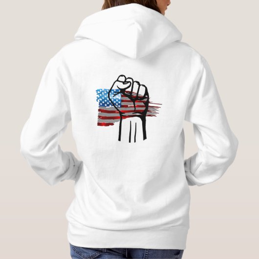 TROTS AMERIKAAN HOODIE (Achterkant)