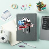 TROTS AMERIKAAN STICKER (iPad Cover)