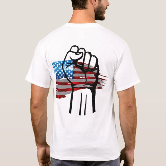 TROTS AMERIKAAN T-SHIRT (Achterkant)