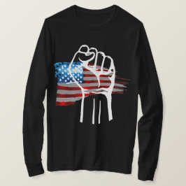 TROTS AMERIKAAN - wit  T-shirt