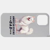 Trots Amerikaans Eskimo Vader Hondenliefhebber Case-Mate iPhone Case (Achterkant (horizontaal))