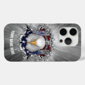 Trots Amerikaans Patriot (gepersonaliseerd) Hoesje (Achterkant (horizontaal))