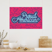 Trots Amerikaans Poster (Keuken)