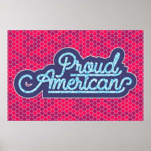 Trots Amerikaans Poster (Voorkant)