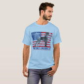 Trots Amerikaanse Grote Deen T-shirt (Voorkant volledig)