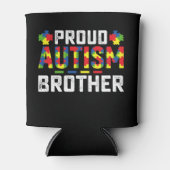 Trots Autisme Broer Bewustzijn Autistische Familie Blikjeskoeler (Voorkant)