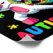 Trots Autisme Mam Dab Dans Poster (Hoek)