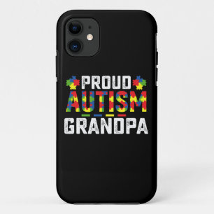 Trots Autisme Opa Bewustzijn Autistische Familie Case-Mate iPhone Case