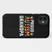 Trots Autisme Opa Bewustzijn Autistische Familie Case-Mate iPhone Case (Achterkant (horizontaal))
