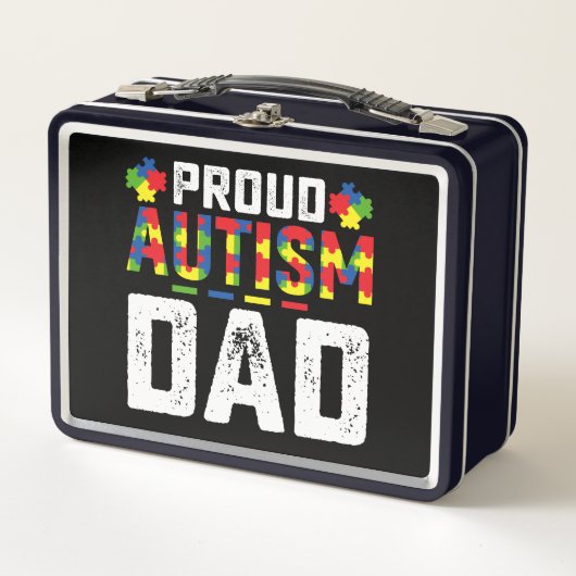 Trots Autisme Papa Bewustzijn Autistische Familie (Voorkant)