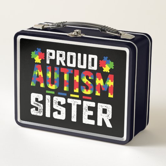 Trots Autisme Zuster Bewustzijn Autistische Famili (Voorkant)