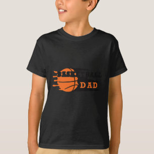  Trots Basketbal Papa Vaders Dag Basketbal T-shirt