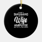 Trots ben ik een vrouw van een geamputeerde, geen  keramisch ornament (Voorkant)