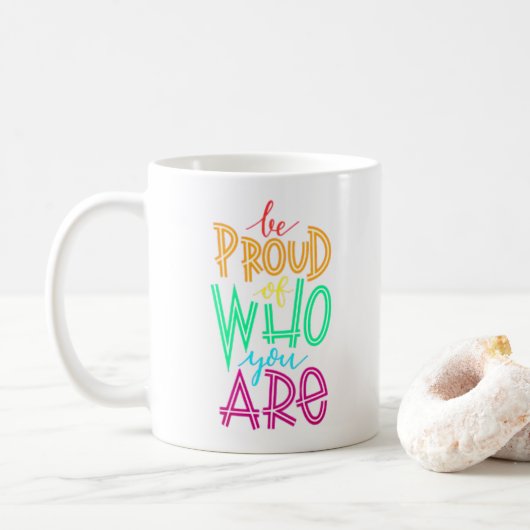 Trots ben jij - Retro Mok (Met donut)