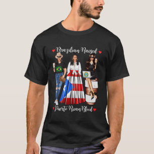 Trots Braziliaans met Puerto Ricaanse roots Rico B T-shirt