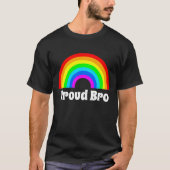 TROTS BRO BROER LGBTQ TROTS T-SHIRT (Voorkant)