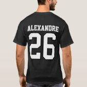 TROTS BROER Klas van 2026 Gepersonaliseerde Afstud T-shirt (Achterkant)