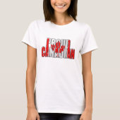 trots Canadees T-shirt (Voorkant)