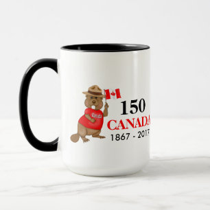 Trots Canadian Beaver 150 Jubileum Mok