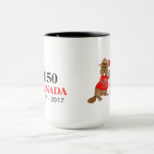 Trots Canadian Beaver 150 Jubileum Mok (Midden)