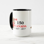Trots Canadian Beaver 150 Jubileum Mok (Voorkant links)