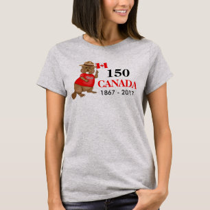 Trots Canadian Beaver 150 Jubileum T-shirt
