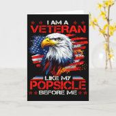 Trots dat ik een veteraan ben zoals mijn Psicle vo Kaart (Gele Bloem)