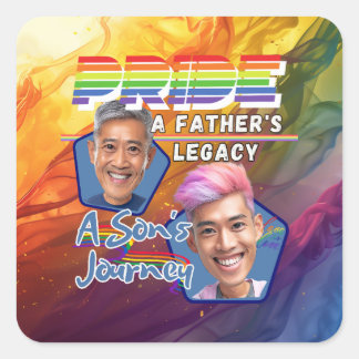 Trots - Een erfenis van een vader, de reis van een Vierkante Sticker